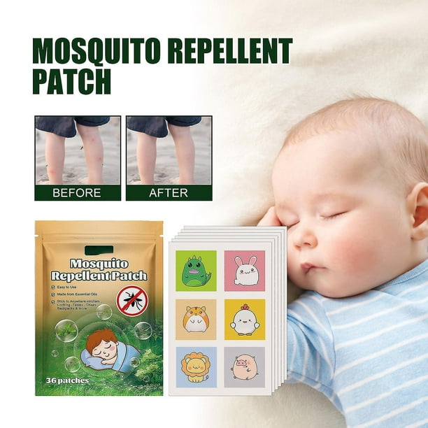 Adhesivo - Pegatinas repelente 100% natural - Se acabaron el dengue y los mosquitos