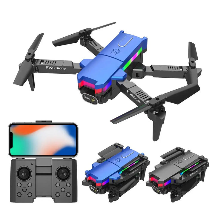 Drone Plegable Con Camara HD F190