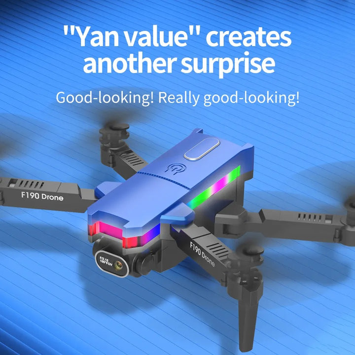 Drone Plegable Con Camara HD F190