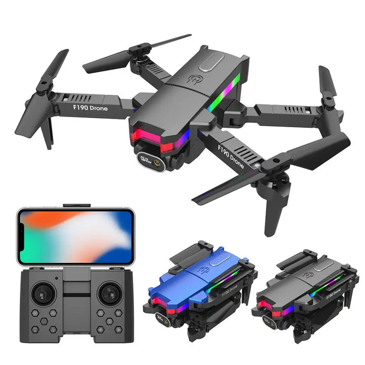 Drone Plegable Con Camara HD F190